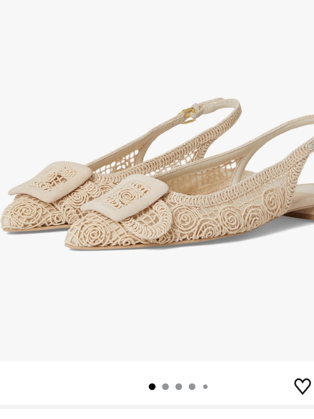 Dolce Vita Pauley Buckled Slingback Flats